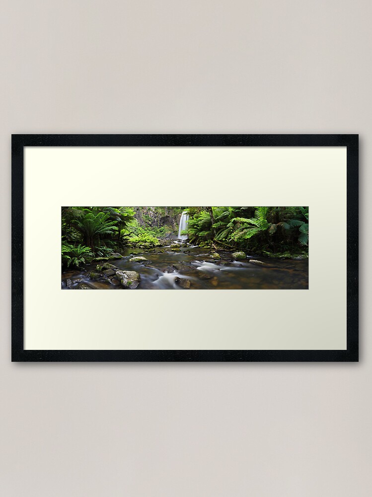 Thumbnail 2 of 7, Framed Art Print, Hopetoun Falls, Otways, Great Ocean Road, Australia designed and sold by Chockstone.