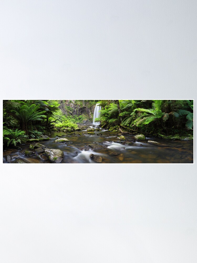 Thumbnail 2 of 3, Poster, Hopetoun Falls, Otways, Great Ocean Road, Australia designed and sold by Chockstone.