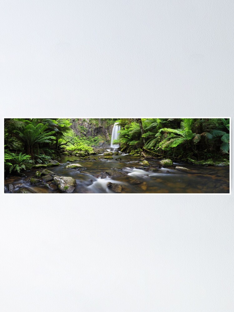 Thumbnail 2 of 3, Poster, Hopetoun Falls, Otways, Great Ocean Road, Australia designed and sold by Chockstone.