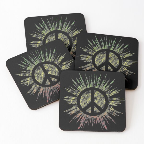 Item preview, Rasta Tie Dye Peace Sign designed and sold by MellowGroove.