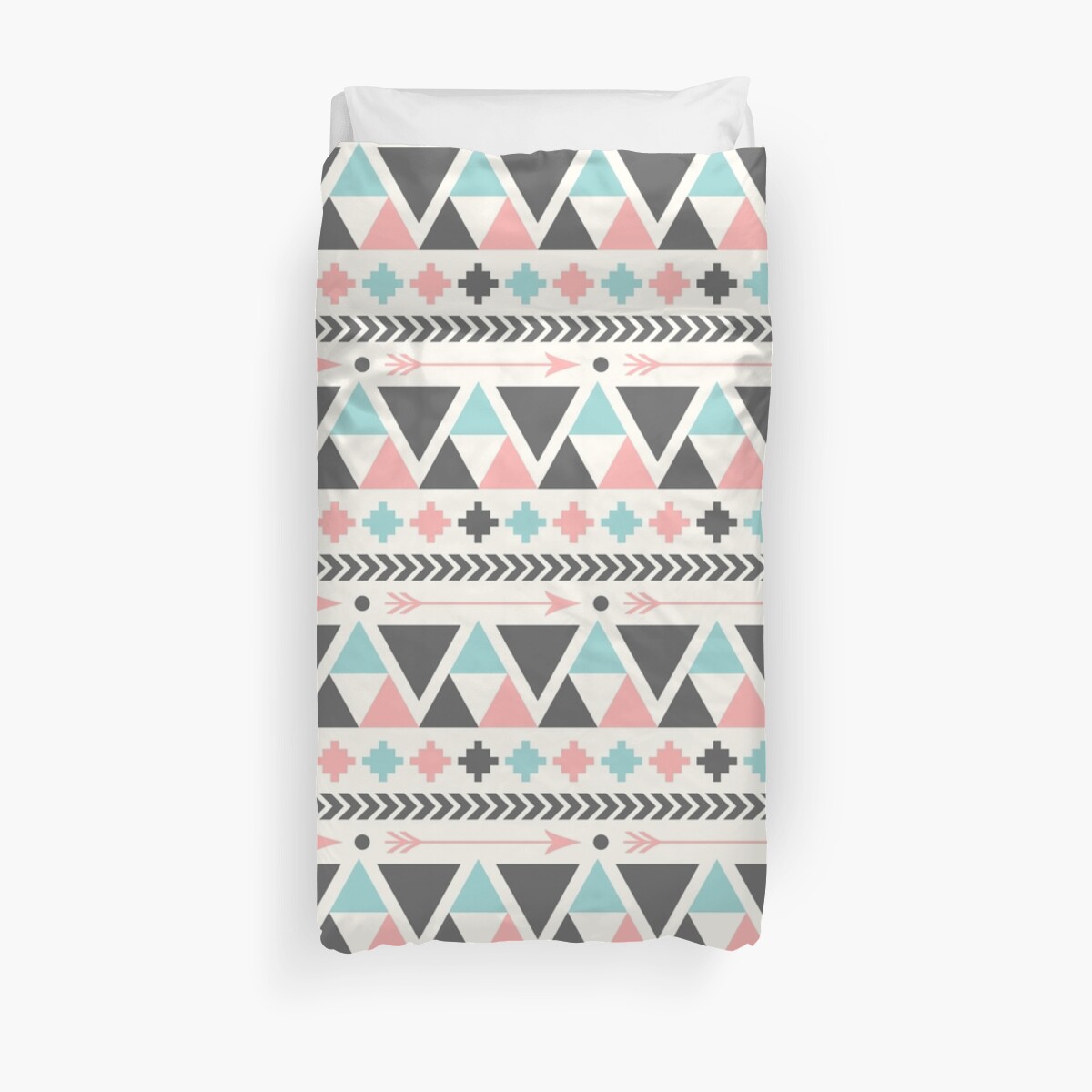 "Tribal Inspired Pattern" Duvet Cover by heartlocked Redbubble