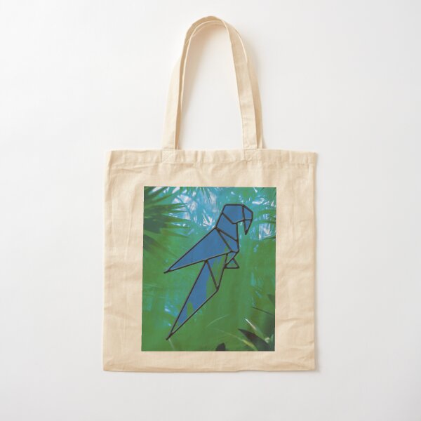 Parrot Cotton Tote Bag