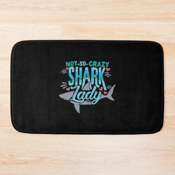 Item preview, Not So Crazy Shark Lady designed and sold by perfectpresents.