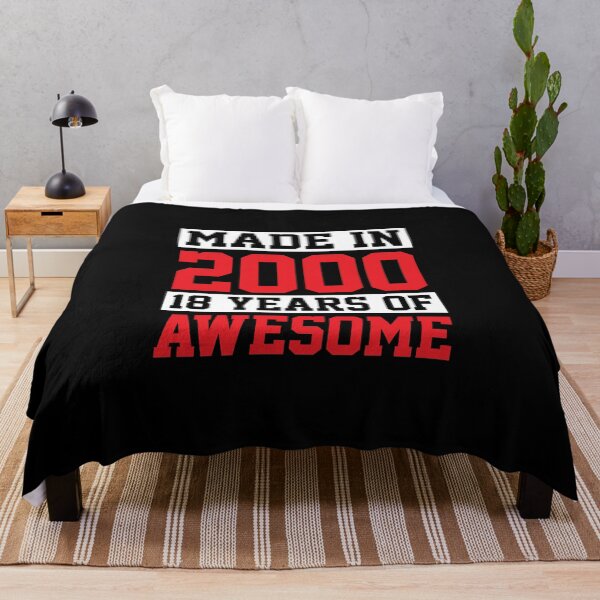 Item preview, Made In 2000, 18 Years of Awesome Birthday designed and sold by perfectpresents.