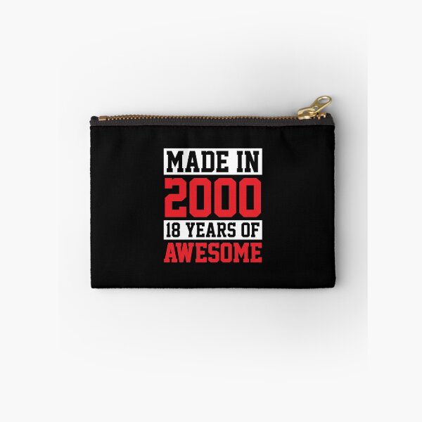 Item preview, Made In 2000, 18 Years of Awesome Birthday designed and sold by perfectpresents.