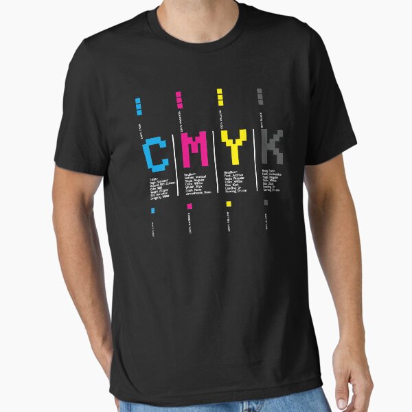 Item preview, CMYK Color Typography Typeface Prepress Graphic Design designed and sold by WheresMyMojo.