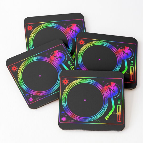 Item preview, Rainbow DJ Vinyl Record Deck Turntable LGBT designed and sold by djhago.