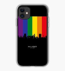 Ann Arbor Michigan Skyline iPhone Case