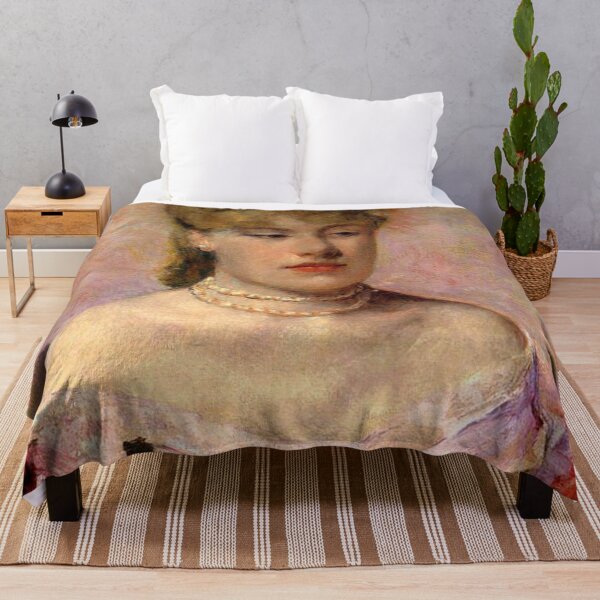 Item preview, Lady with a Fan (aka Portrait of Anne Charlotte Gaillard) - Cassatt Mary designed and sold by Vintage Designs +.