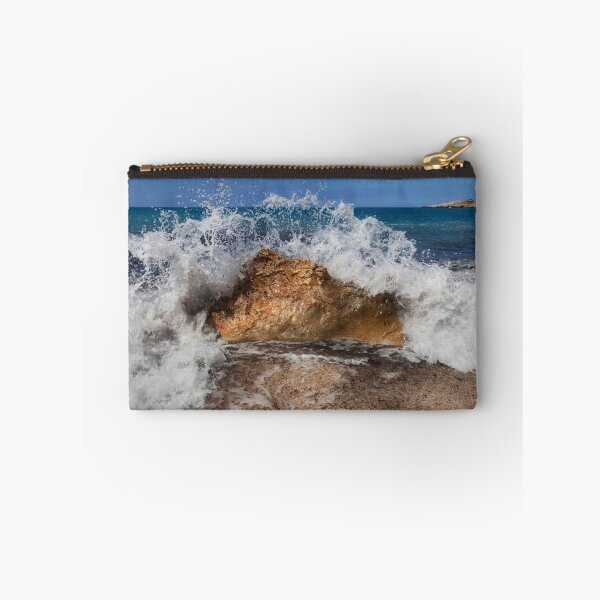 Item preview, Crashing wave on a Greek beach designed and sold by Leighton Collins.