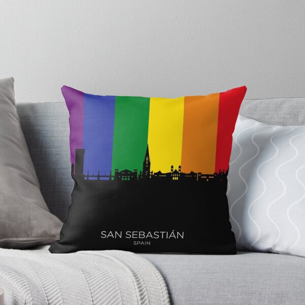 Item preview, San Sebastian Spain Skyline designed and sold by ArtPrints.