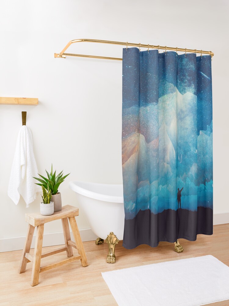 Alternate view of Transcendent Shower Curtain