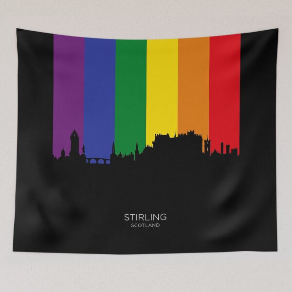 Item preview, Stirling Scotland Skyline designed and sold by ArtPrints.