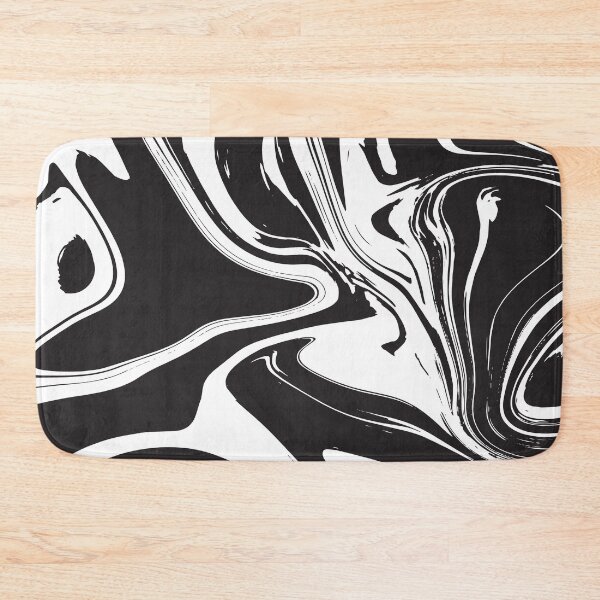 Item preview, Black and White Liquid Ink Zebra Style designed and sold by FotoArtist.