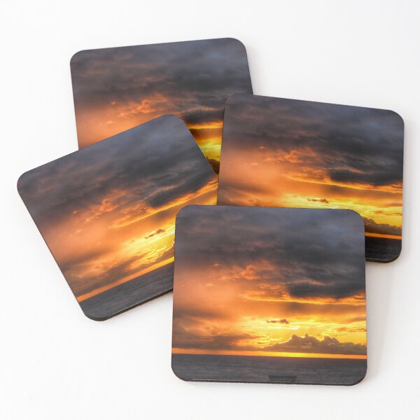 Item preview, Sunset red sky at night  designed and sold by Digitaldegs.