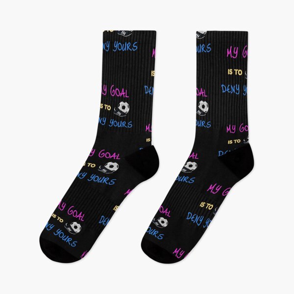 Item preview, My Goal Is To Deny Yours Goalkeeper designed and sold by perfectpresents.