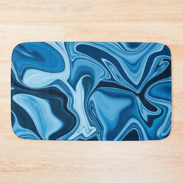 Item preview, Blue Ocean Mesh Liquid Ink designed and sold by FotoArtist.