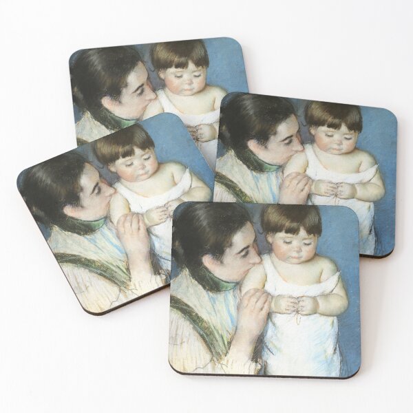 Item preview, Mother and child vintage painting - mary cassatt  designed and sold by Vintage Designs +.