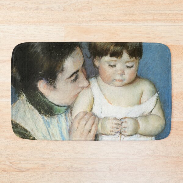 Item preview, Mother and child vintage painting - mary cassatt  designed and sold by Vintage Designs +.