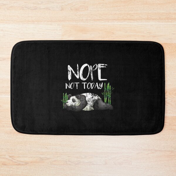 Item preview, Funny Nope Not Today Lazy Sleepy Panda Distressed designed and sold by perfectpresents.