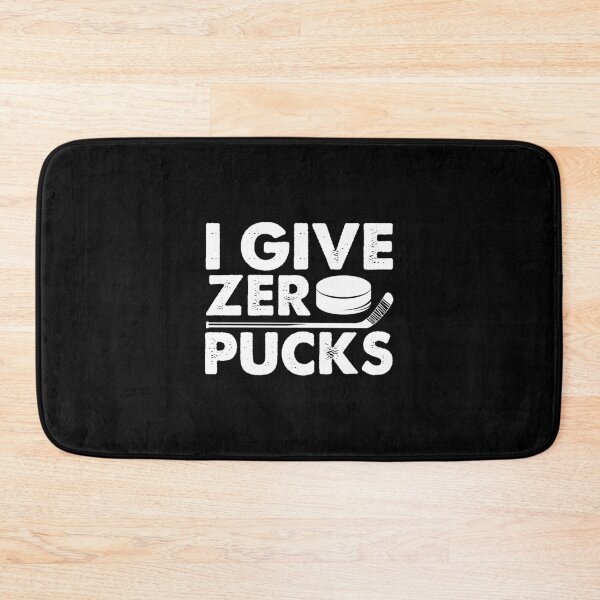Item preview, Funny I Give Zero Pucks Ice Hockey Players Pun designed and sold by perfectpresents.