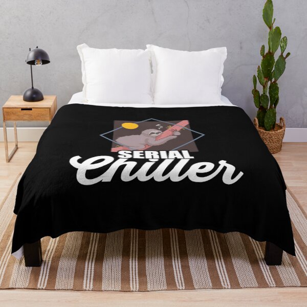 Item preview, Funny Serial Chiller Sloth Pun Lazy Slothing Sleep designed and sold by perfectpresents.