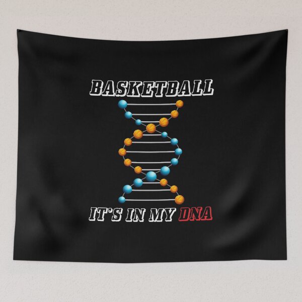Item preview, Basketball It's In My DNA Funny Hoops Player designed and sold by perfectpresents.