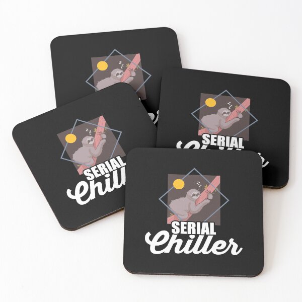 Item preview, Funny Serial Chiller Sloth Pun Lazy Slothing Sleep designed and sold by perfectpresents.