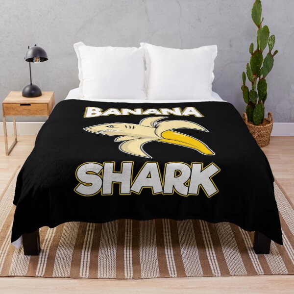 Item preview, Banana Shark Adorable Half-Banana Half-Shark designed and sold by perfectpresents.