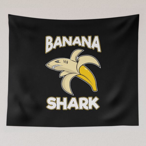 Item preview, Banana Shark Adorable Half-Banana Half-Shark designed and sold by perfectpresents.