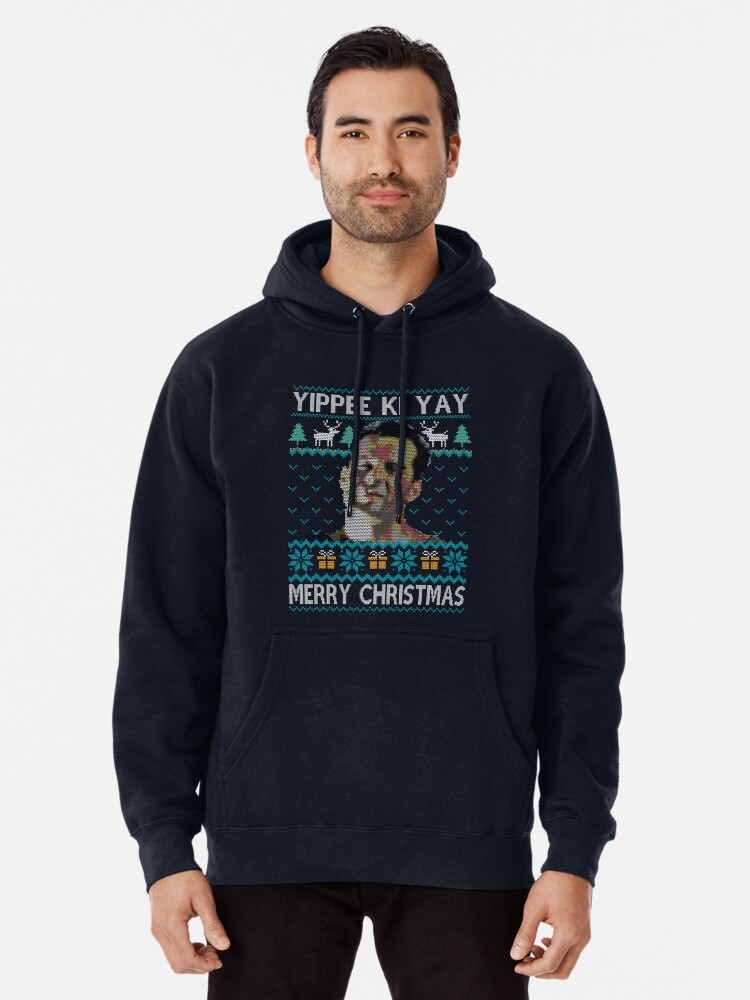 Thumbnail 2 von 5, Hoodie, YIIPPEE KI CHRISTMAS designt und verkauft von Retro-Freak.