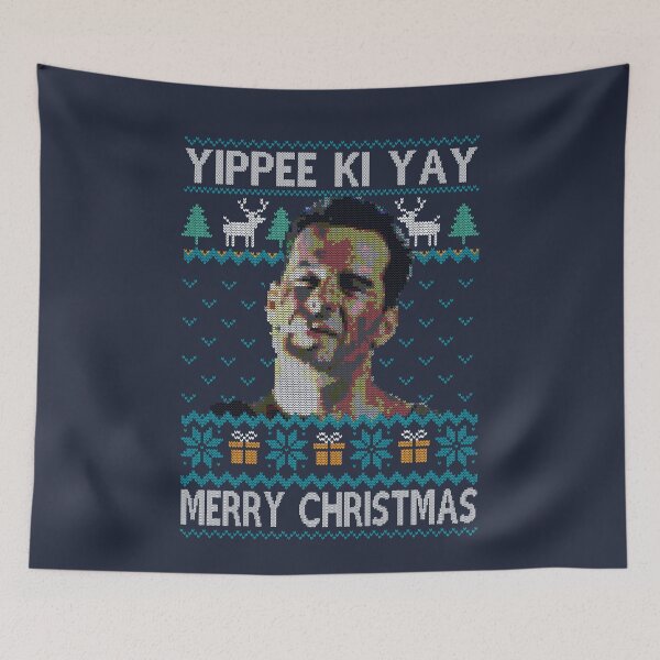 Item preview, YIIPPEE KI CHRISTMAS designed and sold by Retro-Freak.