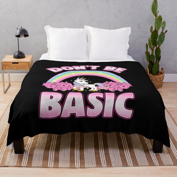 Item preview, Cute & Funny Don't Be Basic Unicorn Rainbow designed and sold by perfectpresents.