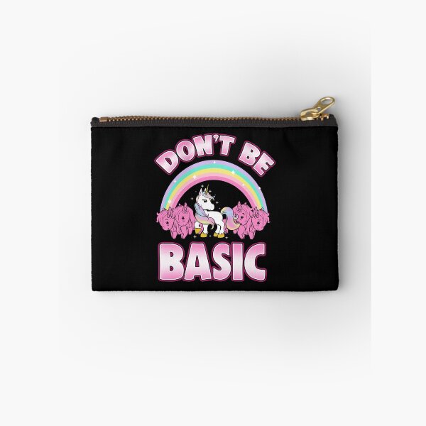 Item preview, Cute & Funny Don't Be Basic Unicorn Rainbow designed and sold by perfectpresents.