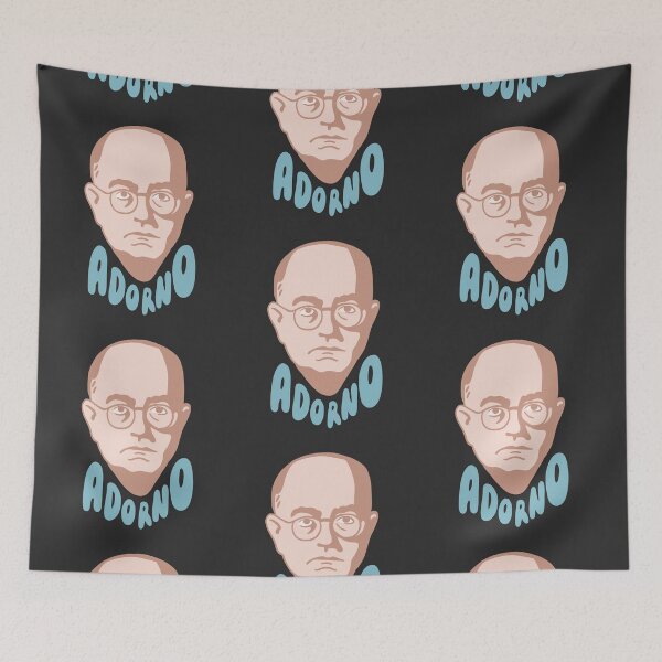 Item preview, Theodor Adorno Face - Philosophy designed and sold by isstgeschichte.