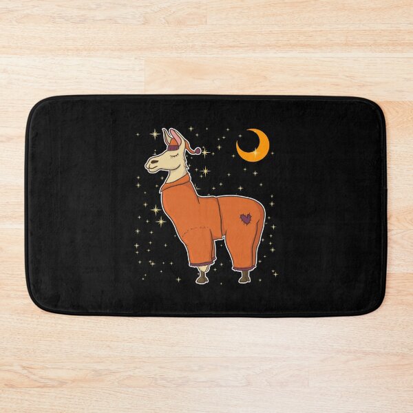 Item preview, Sleepy Llama Bedtime Pajamas Dreaming Stars Moons designed and sold by perfectpresents.