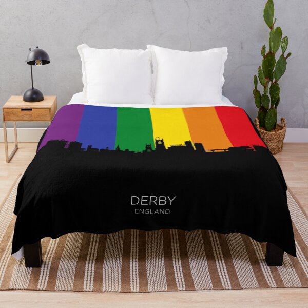 Artikelvorschau, Derby England Skyline entworfen und verkauft von ArtPrints.