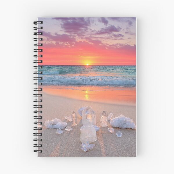 Item preview, Crystal Grid Beach Sunset designed and sold by CarlyMarie.