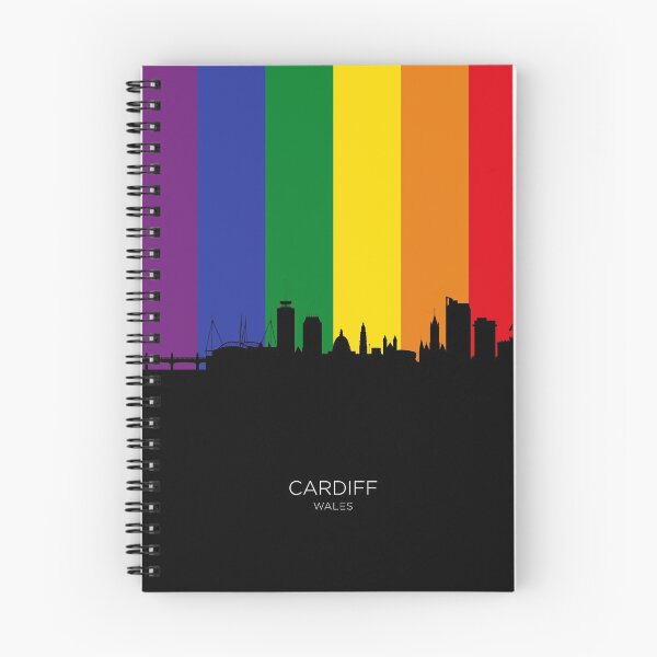Artikelvorschau, Skyline von Cardiff, Wales entworfen und verkauft von ArtPrints.