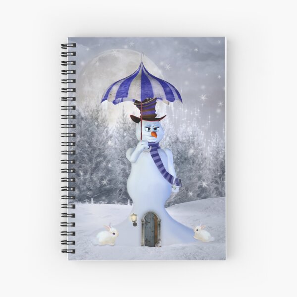 Item preview, Surreal snowman with an umbrella designed and sold by Ellerslie.