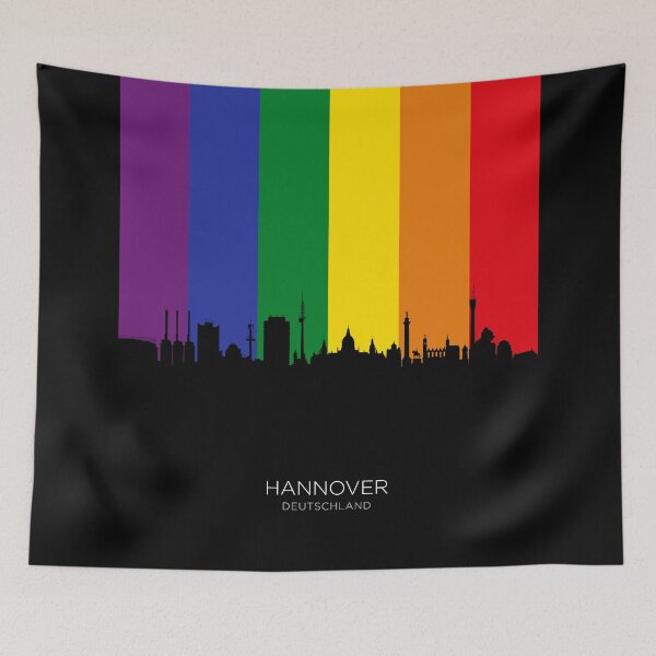 Item preview, Hannover Germany Skyline designed and sold by ArtPrints.