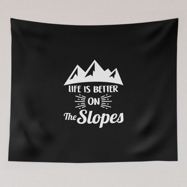 Item preview, Life Is Better On The Slopes Skiing & Snowboarding designed and sold by perfectpresents.