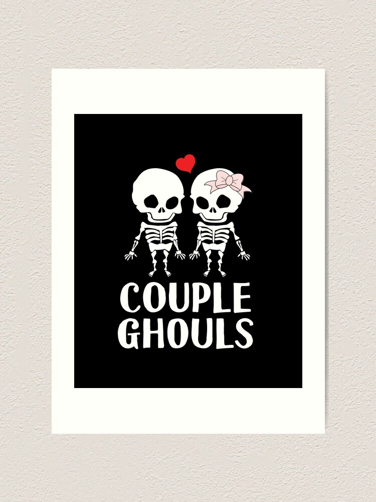 Spooky Lovers Couple Goals Couple Ghouls For Halloween T-Shirt Spooky Lovers Couple Goals Couple Ghouls For Halloween T-Shirt
