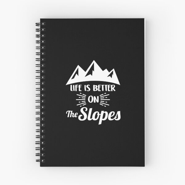 Item preview, Life Is Better On The Slopes Skiing & Snowboarding designed and sold by perfectpresents.
