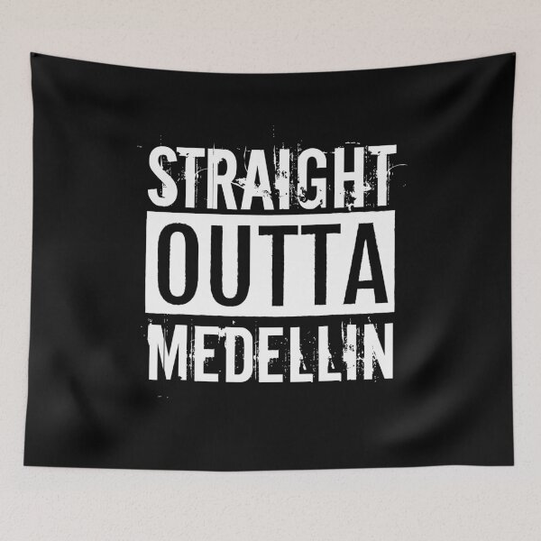 Item preview, Straight Outta Medellin Colombia Paisa gift present T Shirt designed and sold by Timcito.