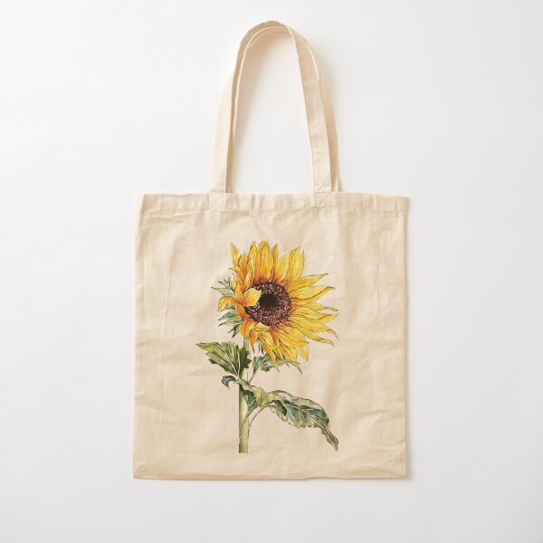 sunflower tote purse