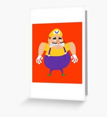 Wario Greeting Card