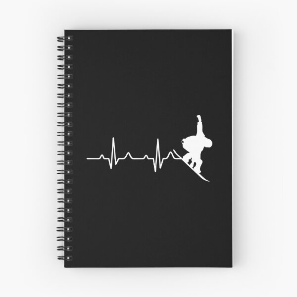 Item preview, Cool Snowboarder Heartbeat Snowboarding Heart Beat designed and sold by perfectpresents.