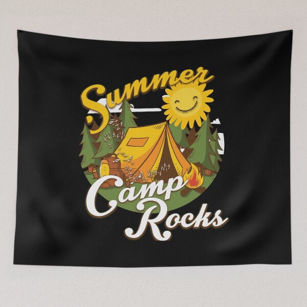 Item preview, Cute Summer Camp Rocks Camping Fun Campers designed and sold by perfectpresents.