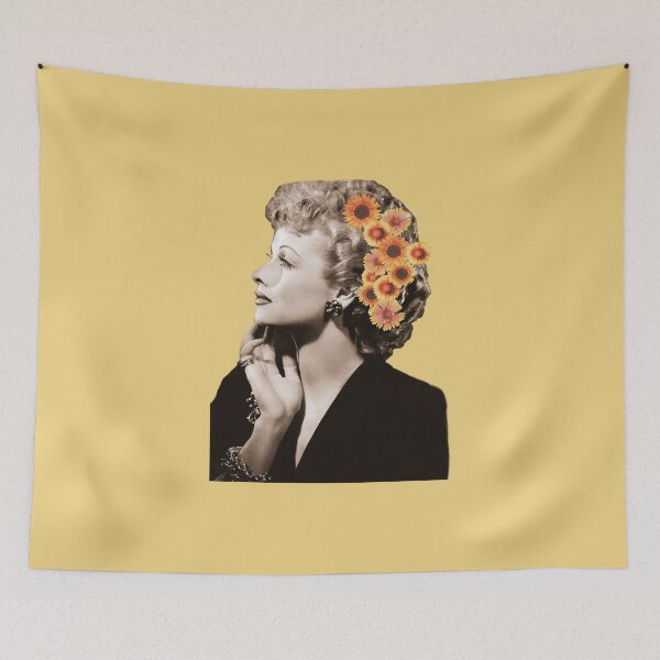 Item preview, Lucille Ball Floral designed and sold by psychedelicflow.